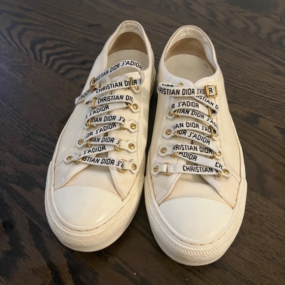 CHRISTIAN DIOR CANVAS SNEAKERS - Picture 4 of 6